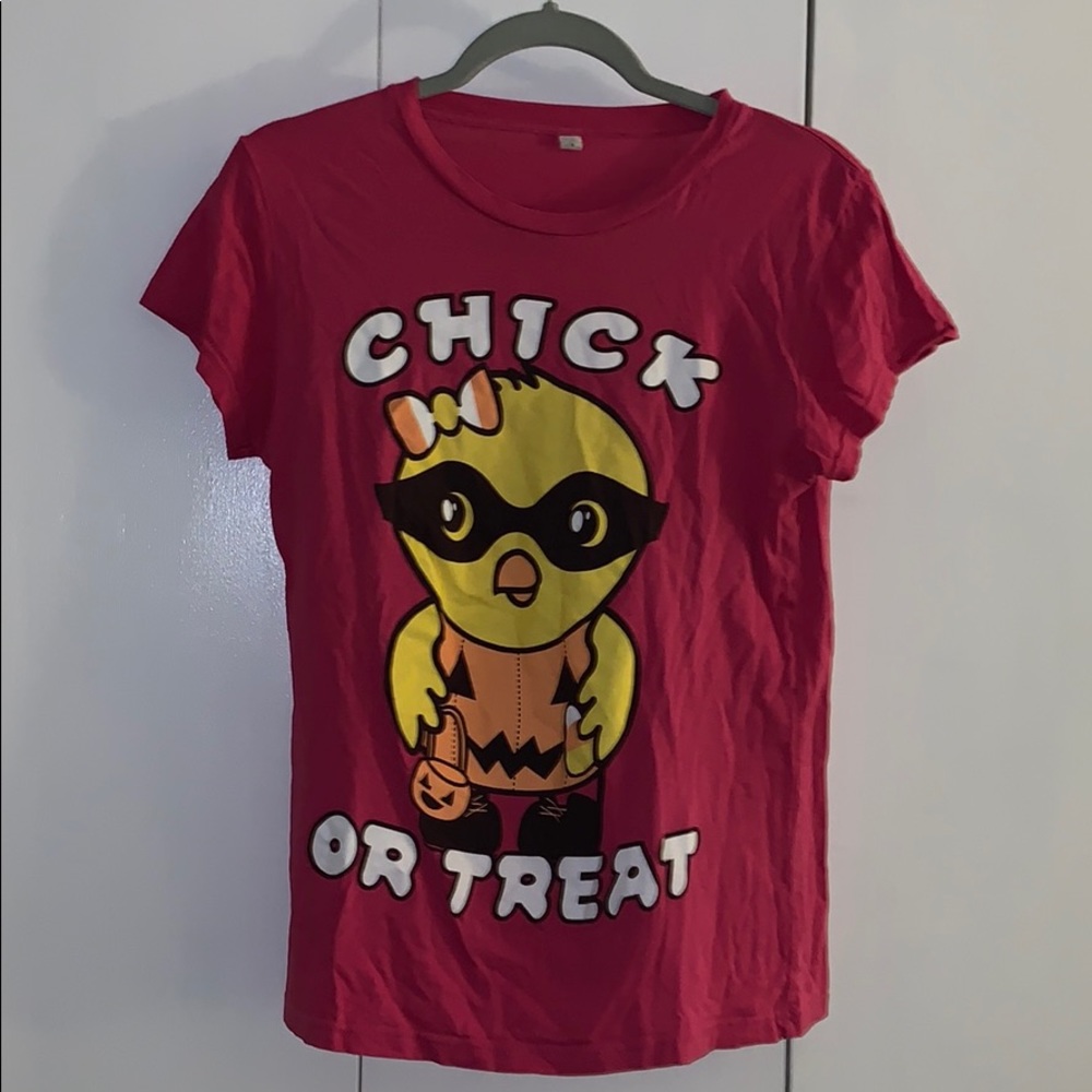 “Chick or Treat” shirt